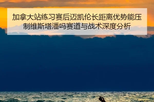 加拿大站练习赛后迈凯伦长距离优势能压制维斯塔潘吗赛道与战术深度分析